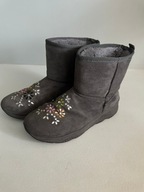 Botki zimowe z cyrkoniami śniegowce roz. 37 Julia-s