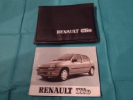 RENAULT CLIO 1 Instrukcja książka serwisowa Etui 1991