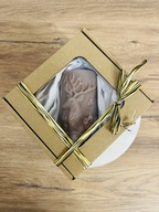 Świeca sojowa jeleń, prezent na Dzień Dziadka, bezzapachowa, wolnostojąca