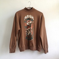 Bluza golf 146 152 nadruk w grzyby z grzybami plamka (251)