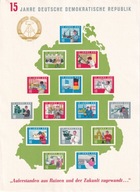 1965 15 lecie NRD Mi blok 19 (*)
