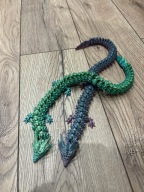 Elastyczny kolorowy smok