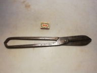 Stare nożyce do blachy HAND FORGED - KUTE RĘCZNIE 46 cm