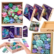 PREZENT NA DZIEŃ KOBIET DLA DZIEWCZYNEK ZESTAW ARTYSTYCZNY 3D MODELOWANIE