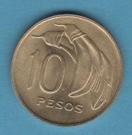 (1UR12) Urugwaj 10 peso, 1969