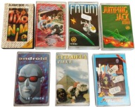 ATARI XL / XE siedem (7) oryginalnych polskich gier z lat 90 [stan b.dobry]
