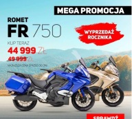Romet FR 750 Motocykl ROMET FR750 raty darmowa dostawa cala Polska Benzyna