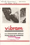 VIBRAM- ALPINIZM -folder reklamowy -lata 30-te -j.francuski VITALE BRAMANI
