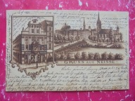 NYSA NEISSE OPOLE WARENHAUS DOM HANDLOWY BARASCH MOST NA NYSIE KOŚCIÓŁ 1899