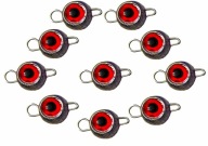 Czeburaszka z Oczkiem SpinBass Czerwona 10g 10szt.