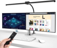 Lampa Biurkowa LED 24W 80cm Dwugłowicowa z Pilotem 360*