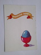 Wesołych Świąt - stara kartka przestrzenna