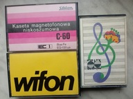 STILON C60 PLUS WIFON (kasety promocyjne?) , 3 KASETY Z FOTY - MEGA UNIKATY