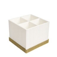 Uniwersalny organizer 4-komorowy Na biurko, kosmetyki, akcesoria