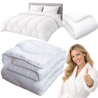 KOŁDRA ANTYALERGICZNA 220X200 CAŁOROCZNA UNIWERSALNA PRODUKT POLSKI CIEPŁA