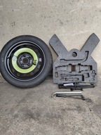 Zestaw koło dojazdowe Skoda Octavia III lewarek styropian klucze 5x112