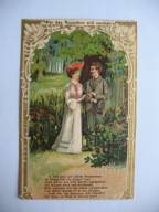 ZAGINIONY ŚWIAT SPOTKANIE POD STARYM DĘBEM przedw. POCZTÓWKA WYTŁACZANA