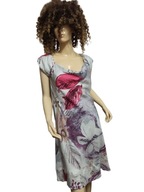 WHITE STUFF SUKIENKA lekka JEDWABNA 36/38