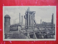 RUDA ŚLĄSKA NOWY BYTOM FRIEDENSHUTE HUTA POKÓJ WYSOKIE PIECE PANORAMA 1912