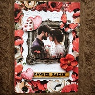 kartka okolicznościowa handmade Urodziny / Walentynki