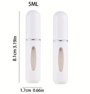 Atomizer podróżny biały 5 ml