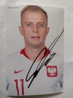 Zdjęcie 10x15 autograf Polska Kamil Grosicki World Cup 2018 Russia