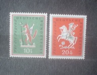 seria Mi 286 - 287 ** NIEMCY RFN PIEŚNI LUDOWE