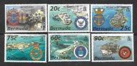 BERMUDY - Statek - port - samolot - bazy wojskowe 1995 ** Mi 685-90 (537)