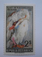 Austria - malarstwo - Kokoszka - Mi. 1240 **