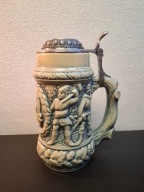 Kufel ceramiczny z klapą NSZZ Solidarność Karczma 2008r