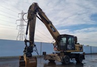 Caterpillar M318DMH Koparka kolowa przeladunkowa zaladowcza 2014 CAT M318D
