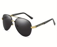 Okulary przeciwsłoneczne polaryzacyjne pilotki męskie