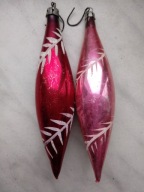 BOMBKA PRL - SOPEL RECZNIE MALOWANY - 2SZT , 13CM