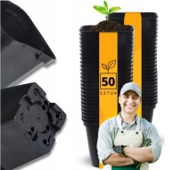 DONICZKA DONICZKI DO ROZSADY SADZONEK WYSIEWU 50SZT PRODUKCYJNE PARAPET