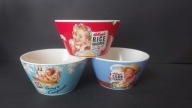 3 x miseczki Kelloggs Vintage 2008 Design