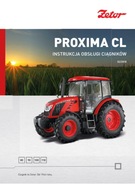 Zetor Proxima CL 80, 90, 100, 110 - instrukcja obsługi ciągników PL (2018)