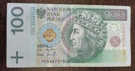 __100 zł - seria zastępcza YK - 1994r.