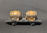 WAGON TOWAROWY BECZKI NA WINO - BORDEAUX - H0 MARKLIN