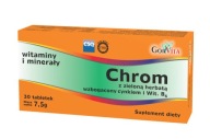 Salviafarm Chrom z zieloną herbatą 30 tabl.