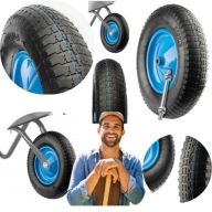 KOŁO KÓŁKO OPONA DO TACZKI 6PR 4.00-8 Z DĘTKĄ DO TACZEK OGRODOWYCH,BUDOWA