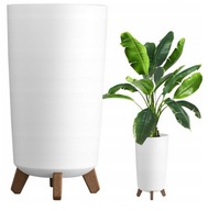 DONICA DONICZKA WYSOKA KWIETNIK SLIM BIAŁA Z NÓŻKAMI NA KWIATY