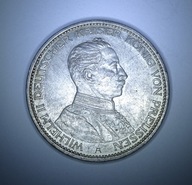 Cesarstwo Niemieckie, 3 marki, 1914r. - A - Ag 17