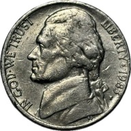 USA - 5 CENTÓW - 1983 P - JEFFERSON