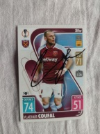 Karta topps autograf West Hamm Vladimir Coufal Champions League