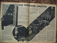 FOTOMONTAŻ - Szofer pancernej limuzyny- 1931 duży format