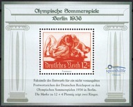 **36 DR, NIEMCY - OLIMPIADA - ŁADNY BLOCZEK DO KOLEKCJI