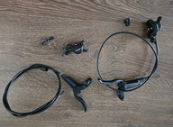 Hamulce hydrauliczne NUTT zestaw komplet do roweru