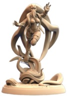Vessel of Entropy Cthulhu Pinup A Fantasy RPG D&D Druk 3D NSFW