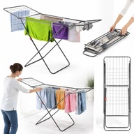 SUSZARKA BALKONOWA WOLNOSTOJĄCA DO DOMU POZIOMA UBRANIA BIELIZNA 102-171 cm