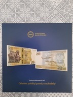 Folder do banknotu 20 zł - Ochrona Polskiej Granicy Wschodniej - 2022 r.